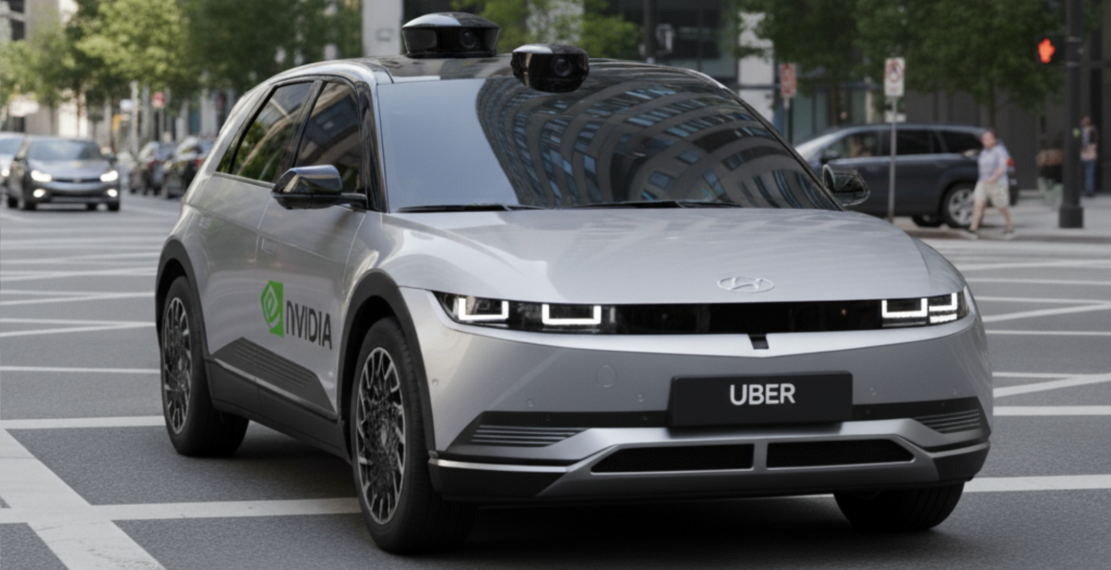 Uber and Nvidia Partner to Build 100,000-Vehicle Autonomous Fleet by 2027