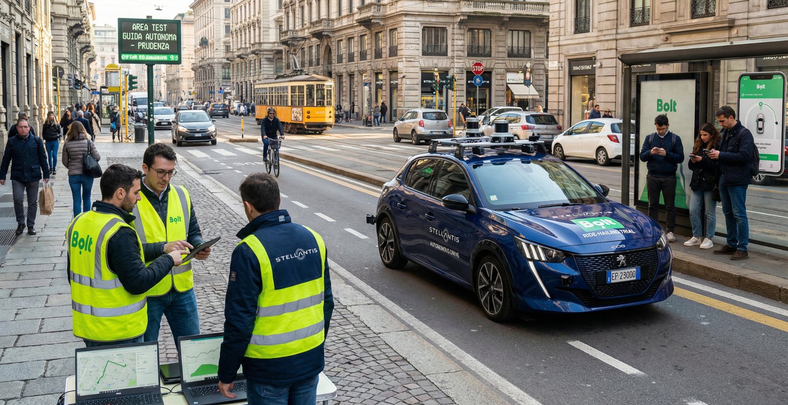 Stellantis and Bolt Forge Ahead with Europe’s Autonomous Ride-Hailing Future