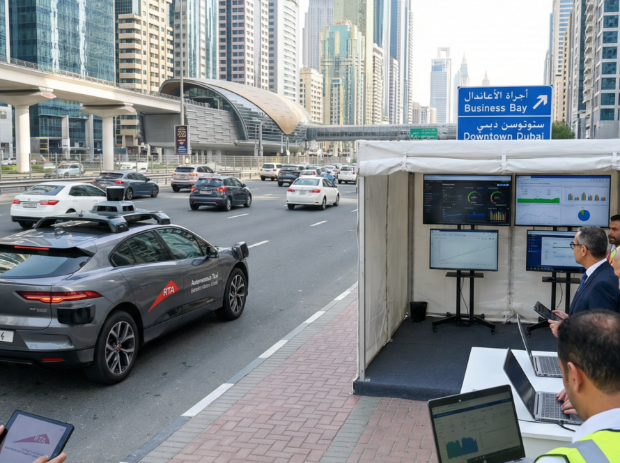 Dubai’s launch of driverless taxis